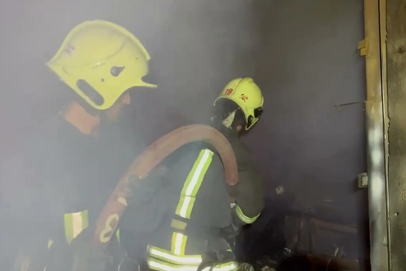 Bakıda obyektdə yanğın olub