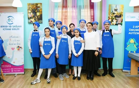 Mehriban Əliyeva Bakıdakı Autizm sindromlu uşaqlar üçün reabilitasiya Mərkəzini ziyarət edib