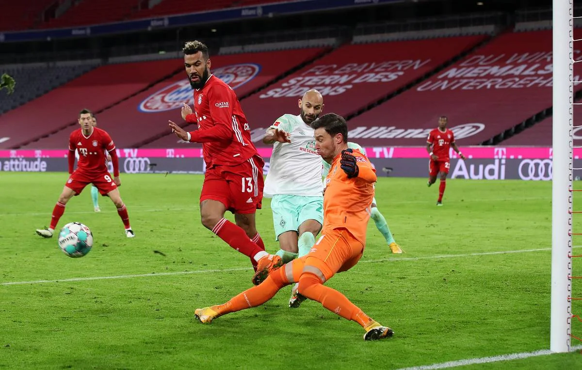 Бавария прервала 10-матчевую победную серию