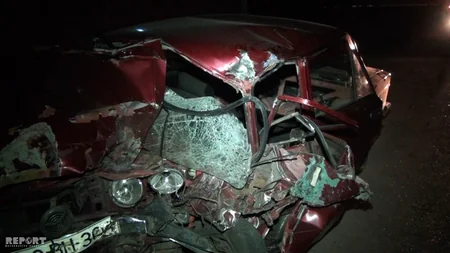 Tovuzda yük və minik avtomobilləri toqquşub - FOTO