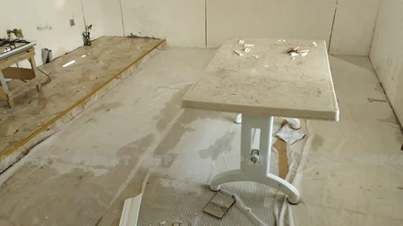 Güclü qar Şamaxıda bir ailəni evsiz qoyub