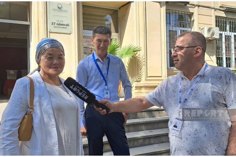 Qırğızıstanlı müşahidəçi: “Azərbaycanda seçicilər istədikləri namizədə sərbəst şəkildə səs verirlər”