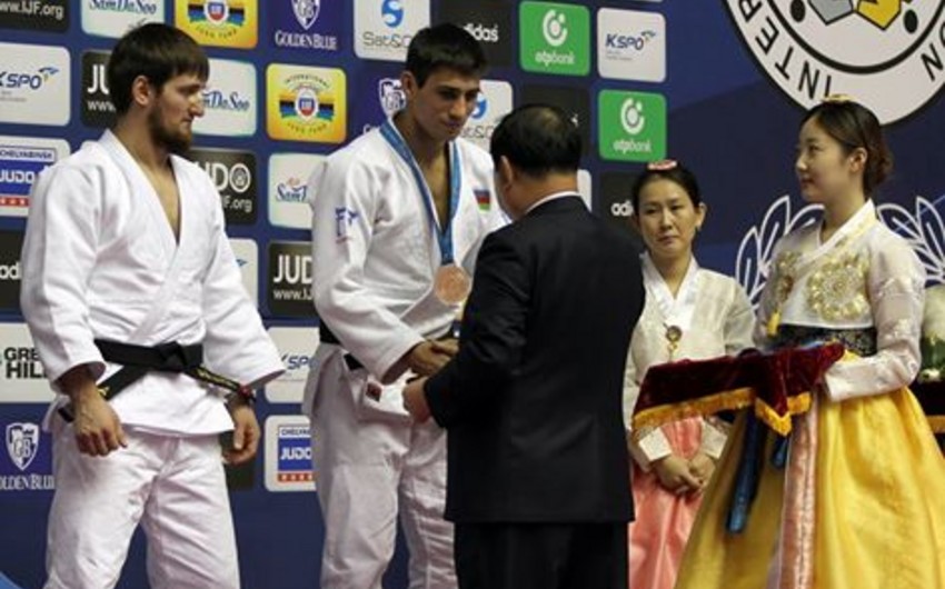 Azərbaycanın daha bir cüdoçusu Qran-pridə medal qazanıb