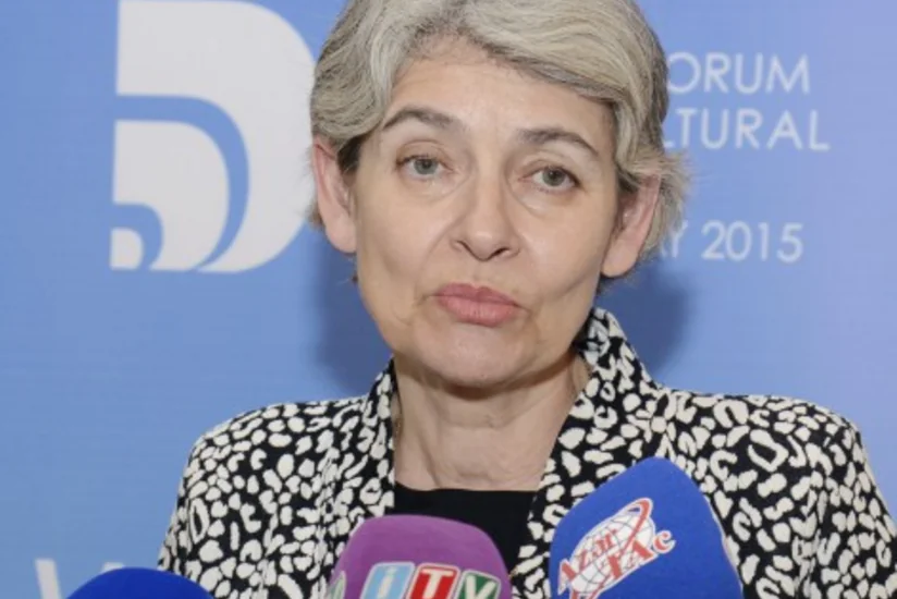 UNESCO-nun baş direktoru İrina Bokova Azərbaycana səfərə gəlib - FOTO