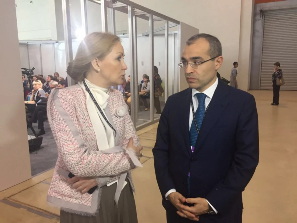 Təhsil naziri Mikayıl Cabbarov Moskvada beynəlxalq təhsil sərgisinin açılışında iştirak edib