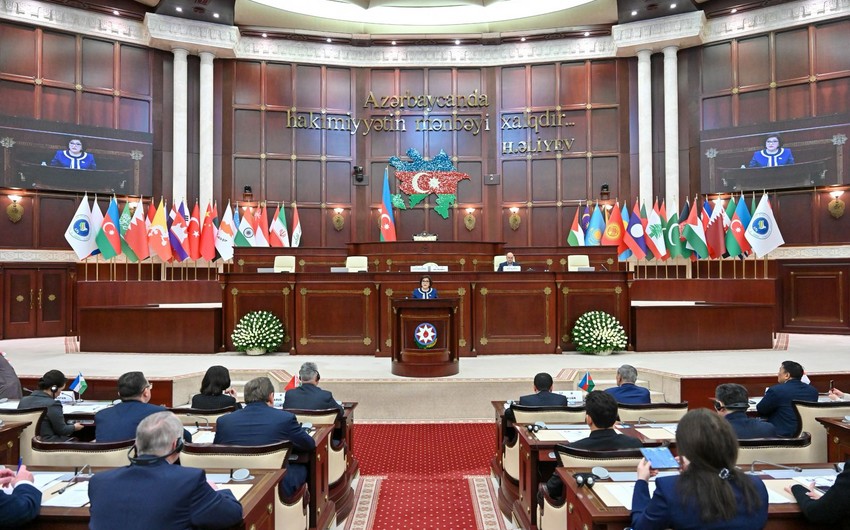 Bakıda Azərbaycanın sədrliyi ilə APA-nın 15-ci plenar sessiyası işinə başlayıb - YENİLƏNİB