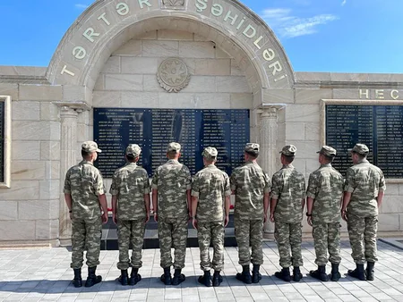 Azərbaycan Ordusunda Tovuz döyüşlərinin ildönümü ilə bağlı silsilə tədbirlər keçirilib