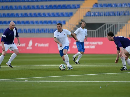 ​AFFA və BEGOC əməkdaşları arasında futbol matçı keçirilib