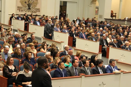 Los Angeles Synagogue hosts a well-attended event on Karabakh