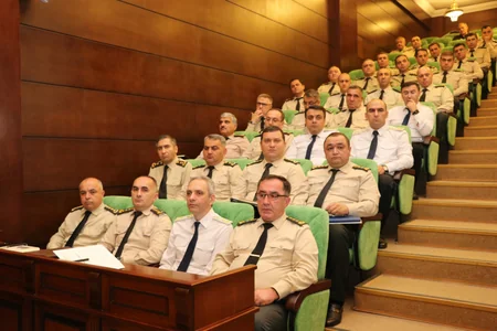 Hərbi Prokurorluqda kollegiya iclası keçirilib