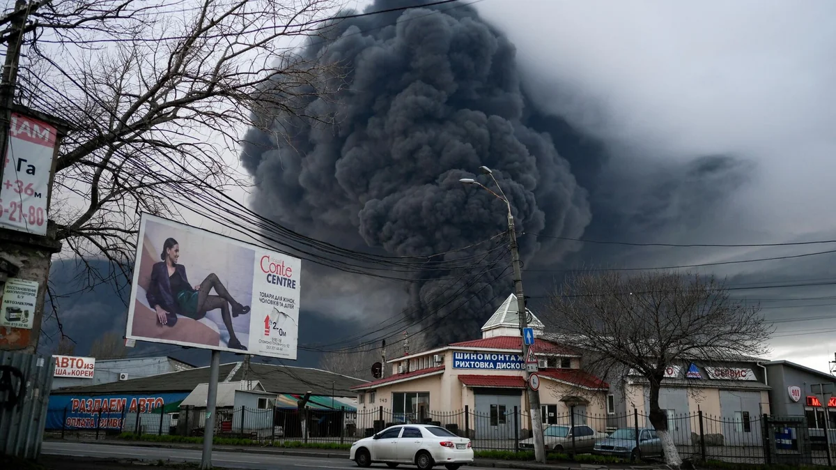 По Одессе нанесен ракетный удар