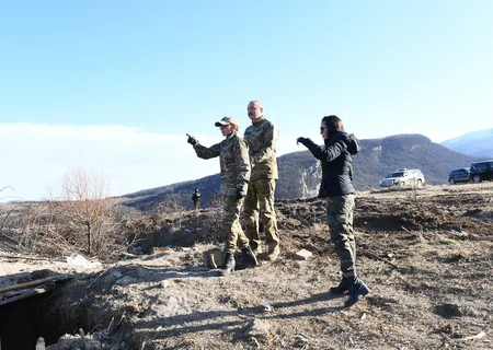 Prezident İlham Əliyevin Füzuli və Şuşaya səfərindən - FOTOREPORTAJ