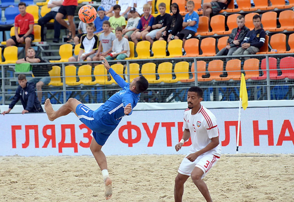 MDB Oyunları: Azərbaycanın çimərlik futbolu yığması qələbə qazanıb