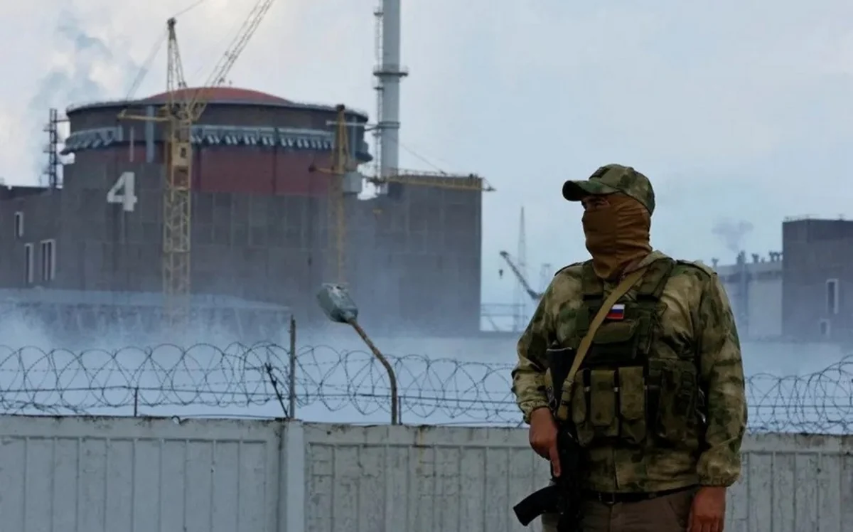 Ukrayna kəşfiyyatı: Rusiya ordusu Zaporojye AES-i tərk edir