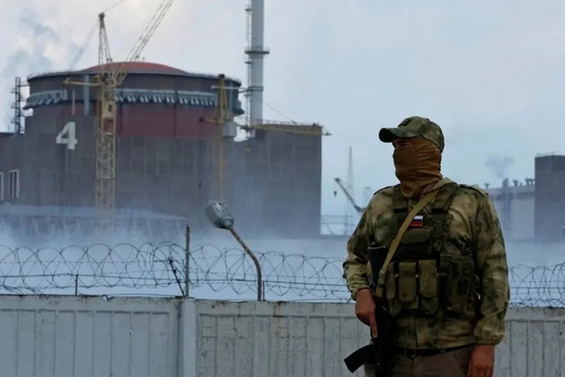 Ukrayna kəşfiyyatı: Rusiya ordusu Zaporojye AES-i tərk edir