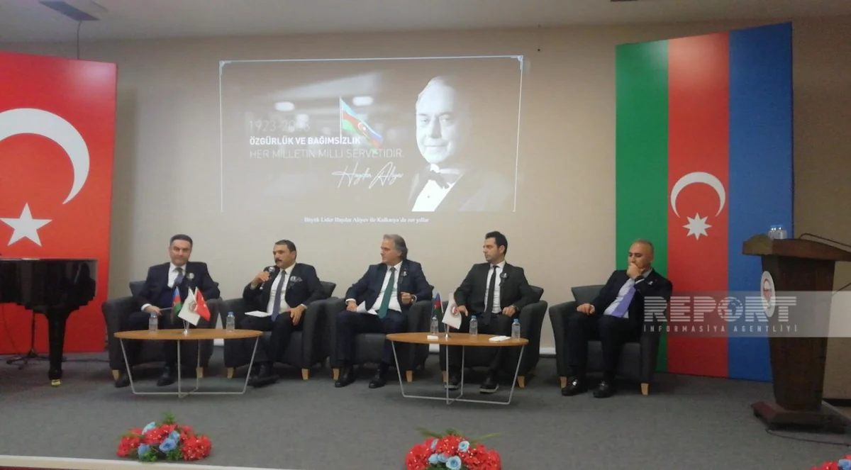 Ankarada ümummilli lider Heydər Əliyevin xatirəsinə həsr olunmuş tədbirlər keçirilib