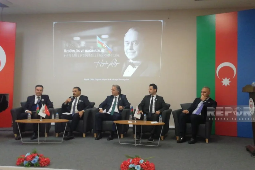 Ankarada ümummilli lider Heydər Əliyevin xatirəsinə həsr olunmuş tədbirlər keçirilib