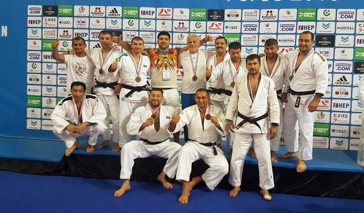 Azərbaycanın ​veteran cüdoçuları Avropa çempionatını komanda hesabında 3-cü başa vurublar