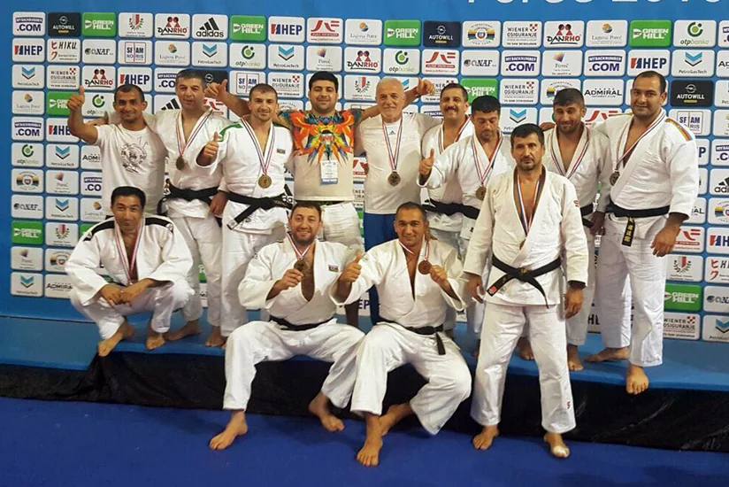 Azərbaycanın ​veteran cüdoçuları Avropa çempionatını komanda hesabında 3-cü başa vurublar