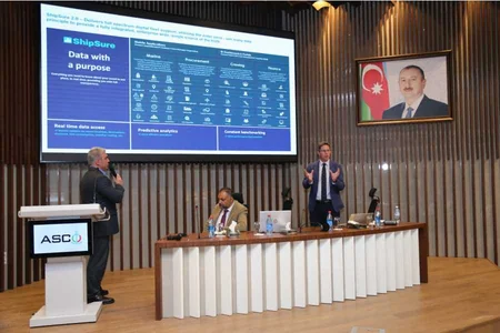 ASCO-da V.Groupun “ShipSure” dəniz rəqəmsal platformasının təqdimatı olub