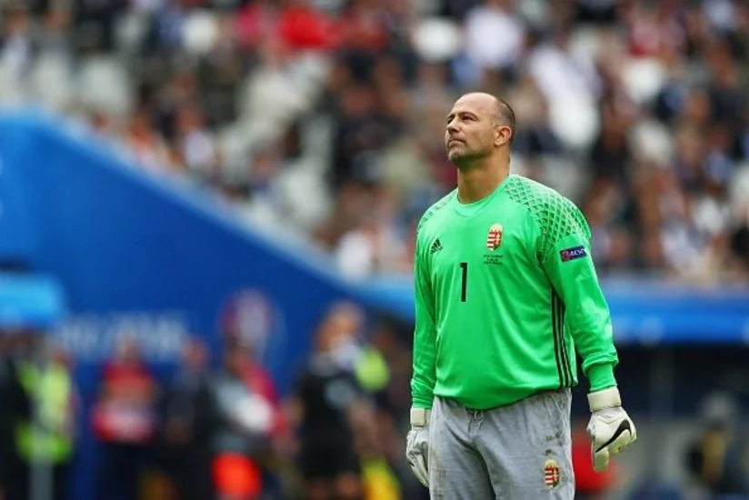 Hungary's goalkeeper retires from international football