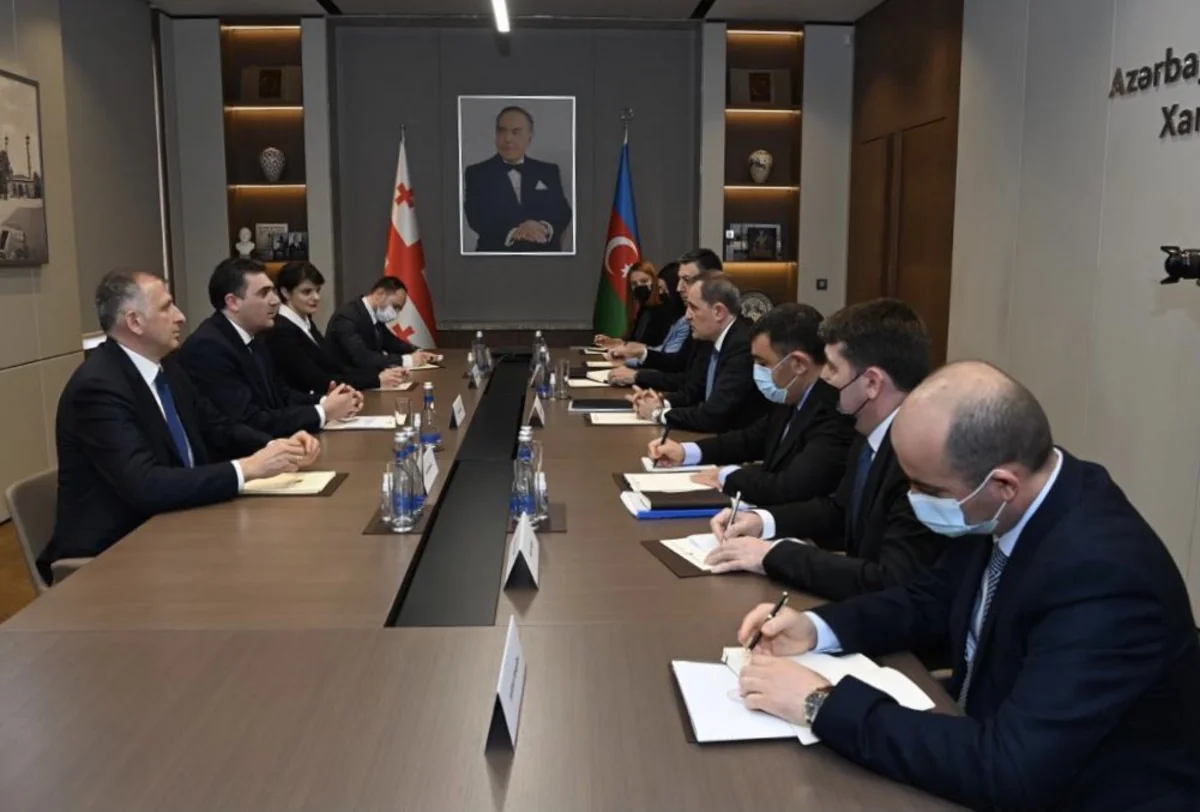 Azərbaycan və Gürcüstan XİN başçıları arasında görüş keçirilib - YENİLƏNİB-2