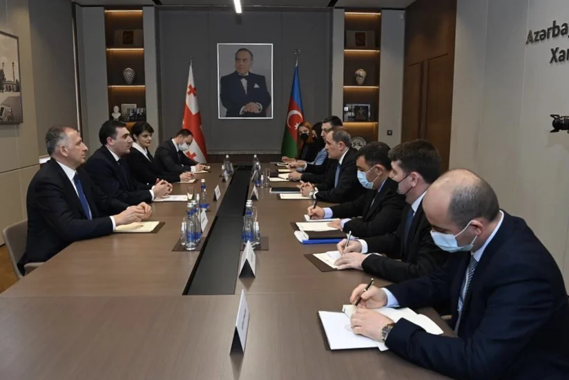 Azərbaycan və Gürcüstan XİN başçıları arasında görüş keçirilib - YENİLƏNİB-2
