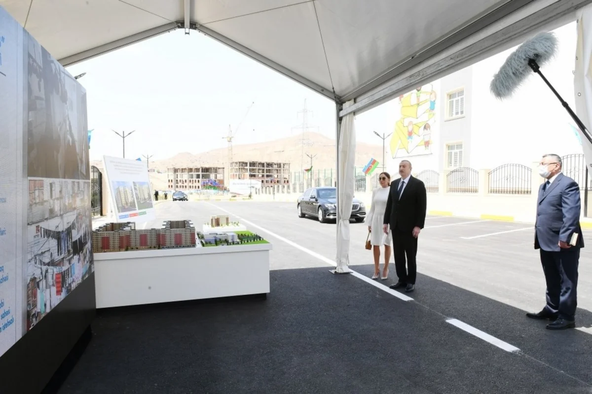 President Ilham Aliyev inaugurates residential complex for IDPs