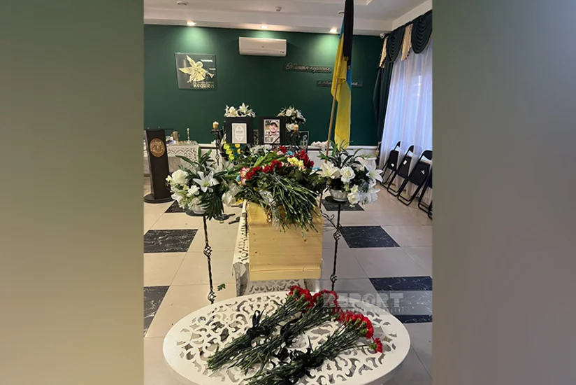 Ukraynada həlak olan Qarabağ şəhidinin oğlunun nəşi Azərbaycana yola salınıb 