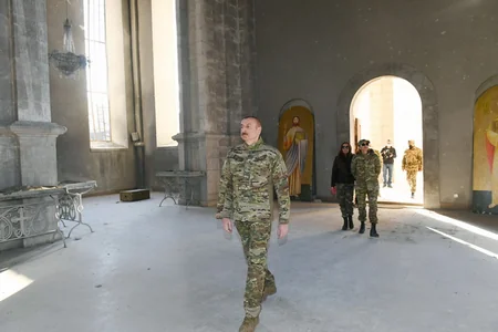 Prezident İlham Əliyevin Füzuli və Şuşaya səfərindən - FOTOREPORTAJ