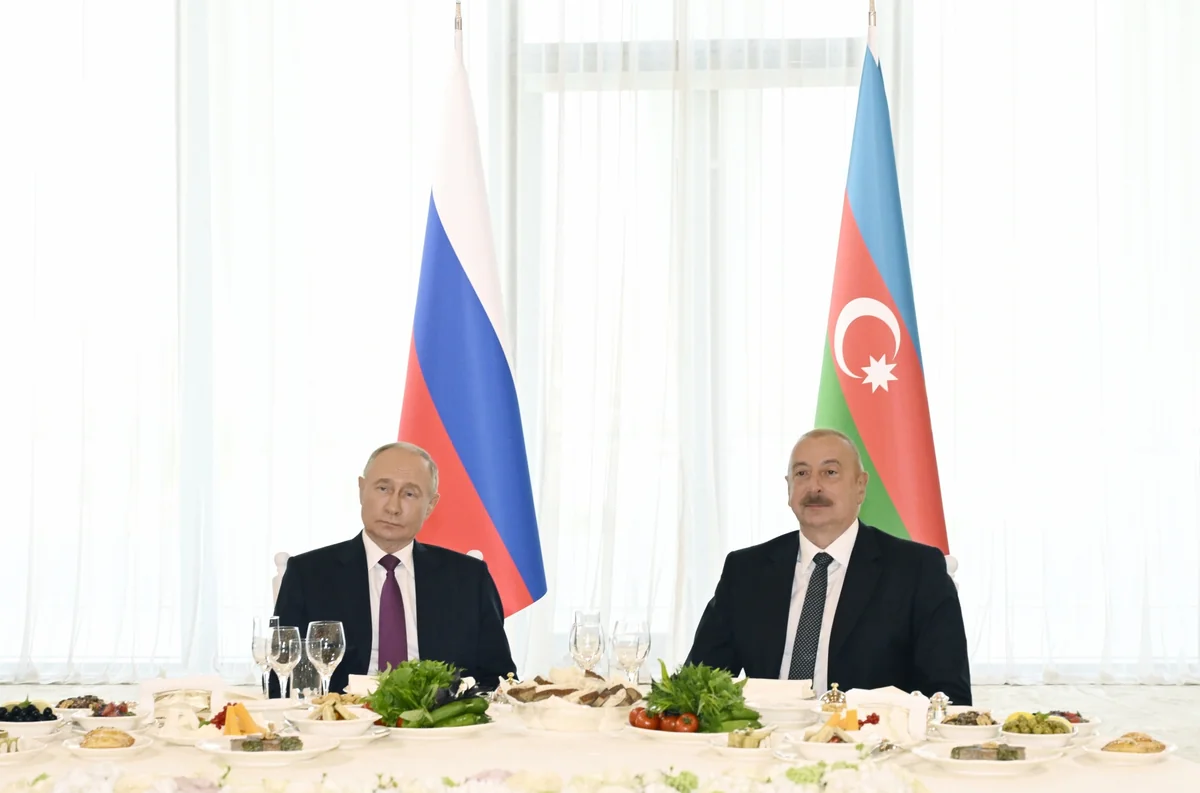 Prezident İlham Əliyevin adından Vladimir Putinin şərəfinə dövlət ziyafəti verilib - YENİLƏNİB