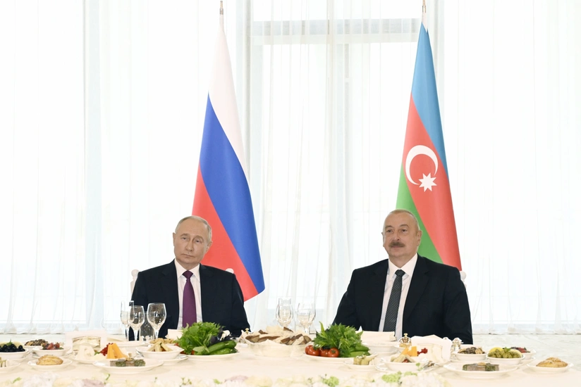 Prezident İlham Əliyevin adından Vladimir Putinin şərəfinə dövlət ziyafəti verilib - YENİLƏNİB