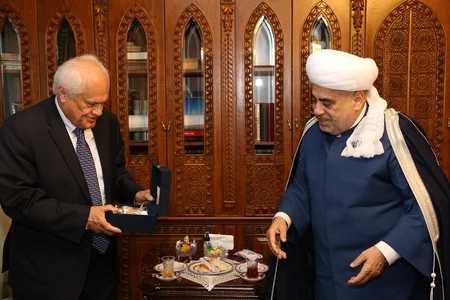 İsveçrənin sülhməramlı təşkilatının nümayəndə heyəti Allahşükür Paşazadə ilə görüşüb