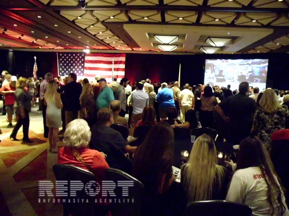 Headquarters of Democrats and Republicans wait for results of presidential election  VIDEO - PHOTO REPORT