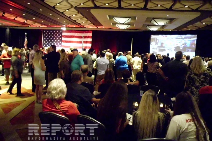 ABŞ-da respublikaçılar və demokratların qərargahı prezident seçkilərinin nəticələrini gözləyir -VİDEO - FOTOREPORTAJ