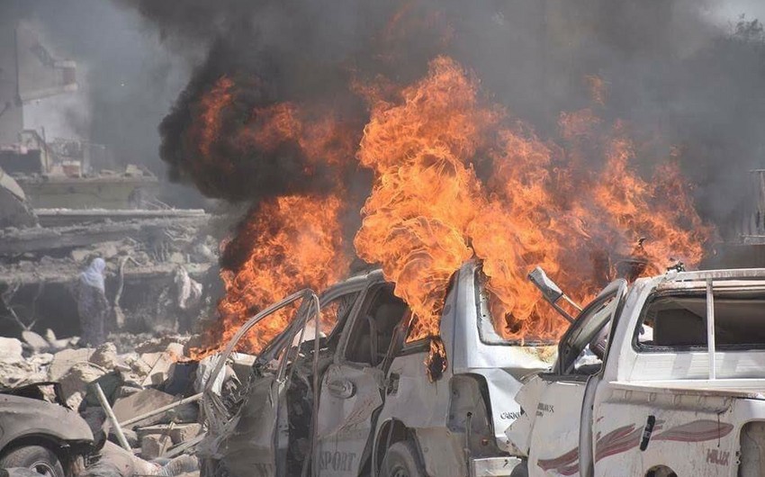 Suriyada terror aktı nəticəsində 5 nəfər ölüb, 7-si yaralanıb