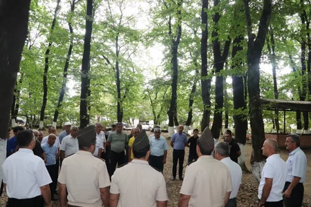 Hirkan Milli Parkında yanğın təhlükəsizliyinə dair nəzəri-praktik tədbir keçirilib
