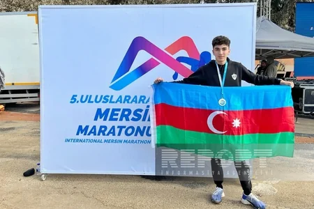 Azərbaycan idmançısı V Beynəlxalq Mersin Marafonunda 15-ci yeri tutub