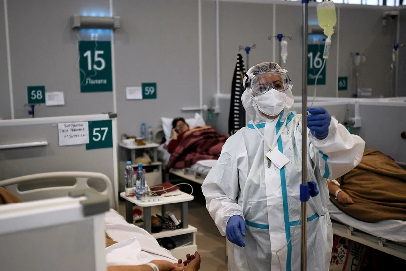 В России за сутки выявили  свыше 21 тыс. случаев коронавируса