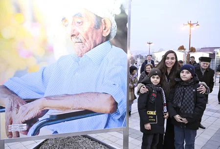 Dənizkənarı Milli Parkda “Zamanın səsini dinlə” fotosərgisinin açılışı olub
