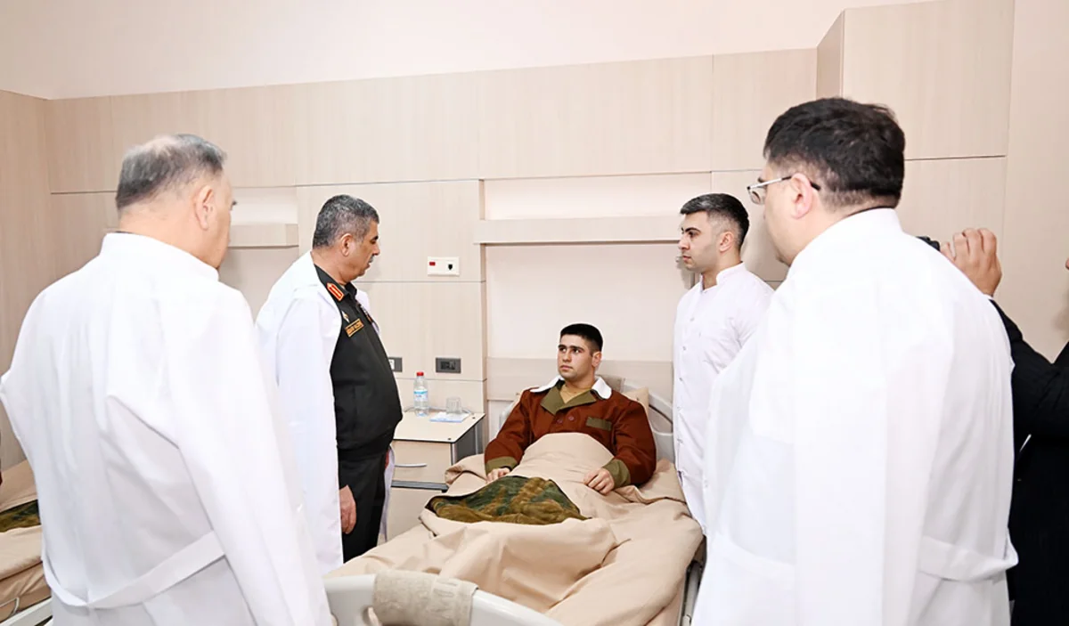 Azerbaijan Defense Ministry’s leadership visits Main Clinical Hospital