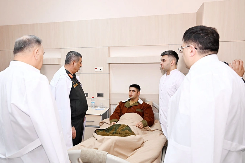 Azerbaijan Defense Ministry’s leadership visits Main Clinical Hospital