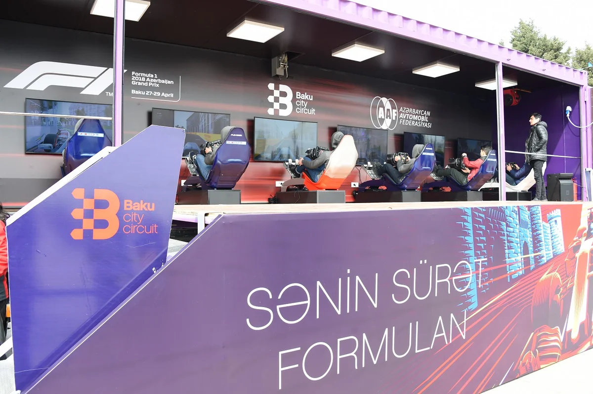 Simulyatorda “Formula 1” çempionatının final yarışı baş tutub