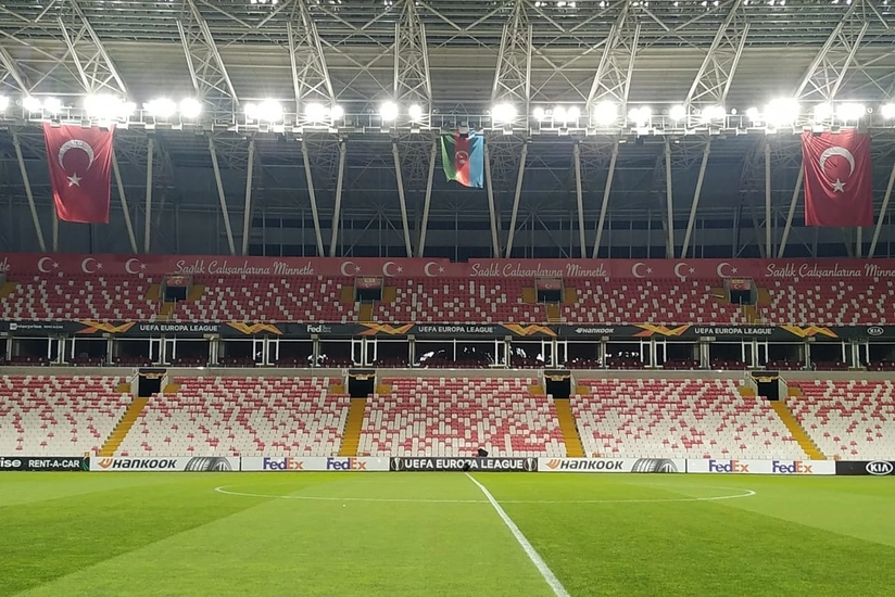 Sivasspor Qarabağla matçdan öncə Azərbaycana dəstək oldu