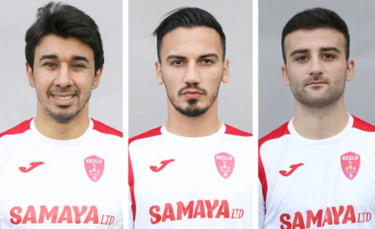 Keşlə 3 futbolçu ilə müqavilə imzaladı