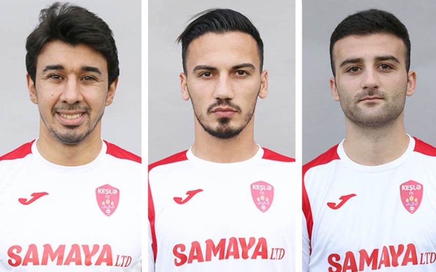 Keşlə 3 futbolçu ilə müqavilə imzaladı