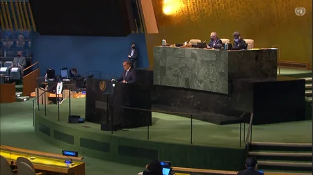 Jeyhun Bayramov speaks at 77th session of UN General Assembly