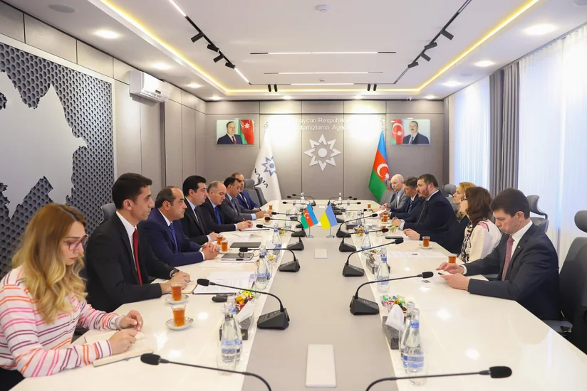 Ukrayna Ali Radasının sədr müavini ilə ANAMA-da görüş keçirilib