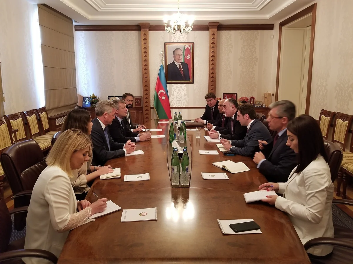 Elmar Mammadyarov met with Chairman of Chamber of Deputies of National Congress of Argentina