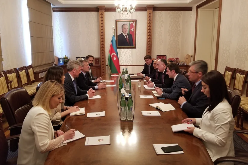 Эльмар Мамедъяров встретился с председателем Палаты депутатов Национального конгресса Аргентины